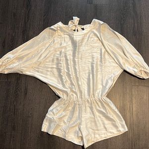 Alexis silk romper size S like new